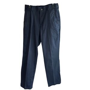 5.11 Tactical Series Men's Pants 34/34 Black Cotton Work Utility Trousers‎